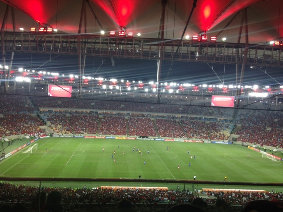 Visão do campo FlaXCru